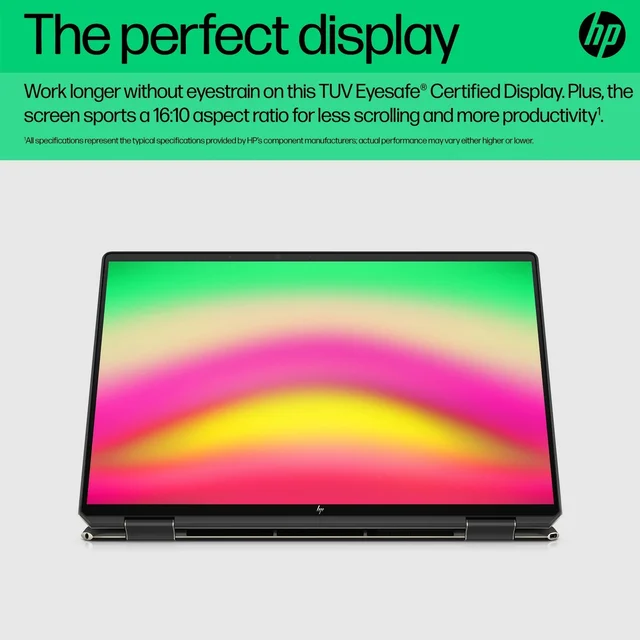 HP Hp Spectre X360 16-F2002tu i7-13700H/16GB/1TB SSD/W11H+MS) - 40.64 cm (16 Inch), Nightfall Black, Core i7, 1 TB, 16 GB, DDR4, 13700H, 3.70GHz Upto 5.00GHz, Intel, 24 MB, NA, Windows 11, Laptop, Power Adaptor, User Guide, Warranty Documents