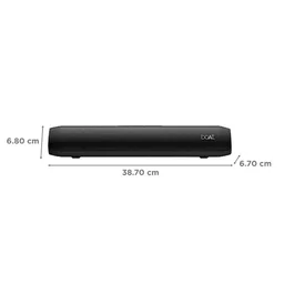 boAt Aavante Bar Groove 16W Bluetooth Soundbar (Signature Sound, 2.0 Channel, Charcoal Black) - GROOVE PLUS 16W
