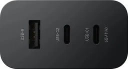CMF by Nothing 65 W GaN 3 A 3 Port Mobile Charger (Dark Grey) - 65W