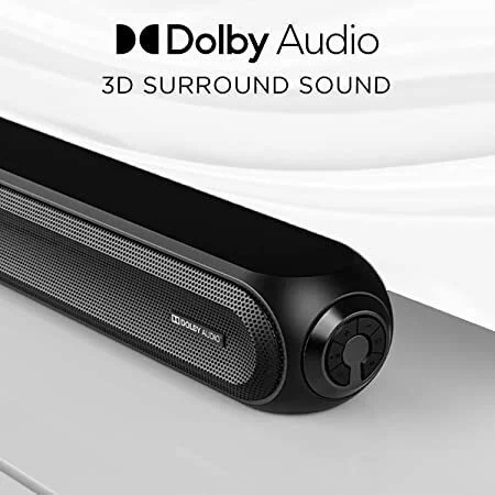 boAt boAt Aavante Bar 3200D 5.1 Channel Soundbar with Powerful Subwoofer, 3D Surround Sound and Dolby Audio, Dual Wireless Rear Satellite Speakers, Multiple Connectivity Modes - 3200D 360W