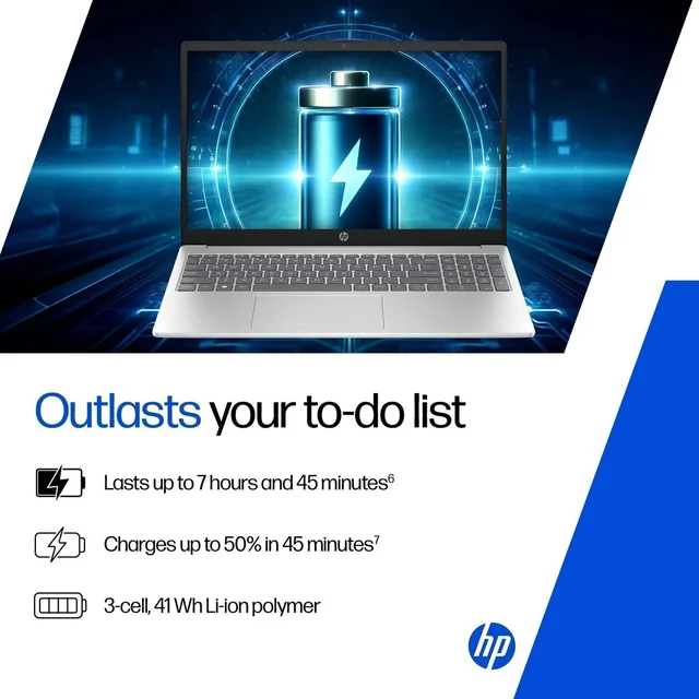 HP Hp laptop i5 13th/16gb/512gb/15.6/win11/ms office - 39.62 cm (15.6 Inch), Silver, Core i5, 13th Gen, 512 GB, 16 GB, DDR4, 1335U, up to 4.6 GHz, SSD, NO, Intel, 12 MB, Intel Integrated Iris Xe, Windows 11 Home, Laptop, Power Adaptor, User Guide, Warranty Documents