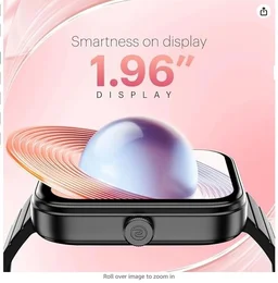 Noise Newly Launched ColorFit Pulse 3 with 1.96" Biggest Display Bluetooth Calling Smart Watch, Premium Build, Auto Sport Detection & 170+ Watch Faces Smartwatch for Men & Women - Midnight Black