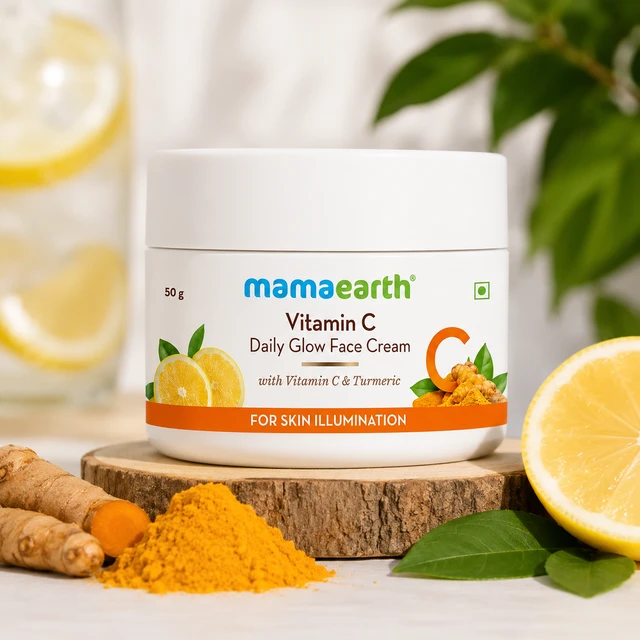 Mamaearth Vitamin C Daily Glow Face Cream - 50 G