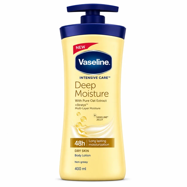 Vaseline Deep Moisture Lotion - 400 ML
