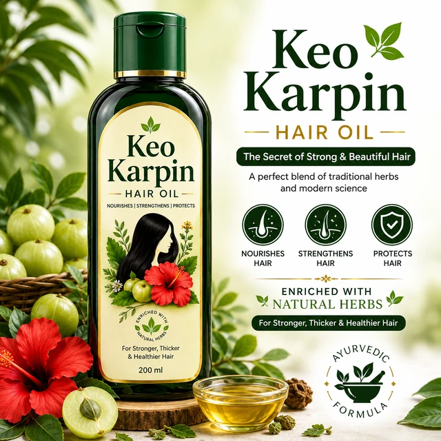 Keo Karpin Hair Oil - 200 mL