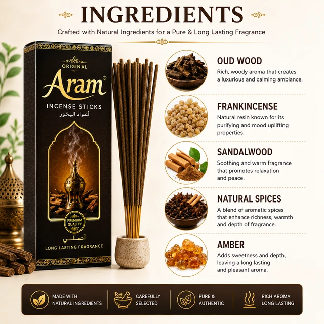 Incense Sticks (Agarbatti)
