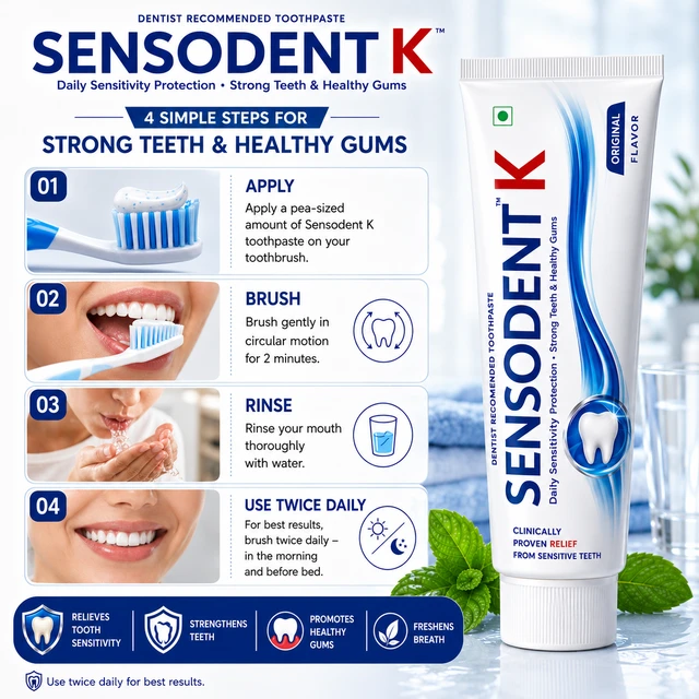 Sensodent K Toothpaste - 100 g