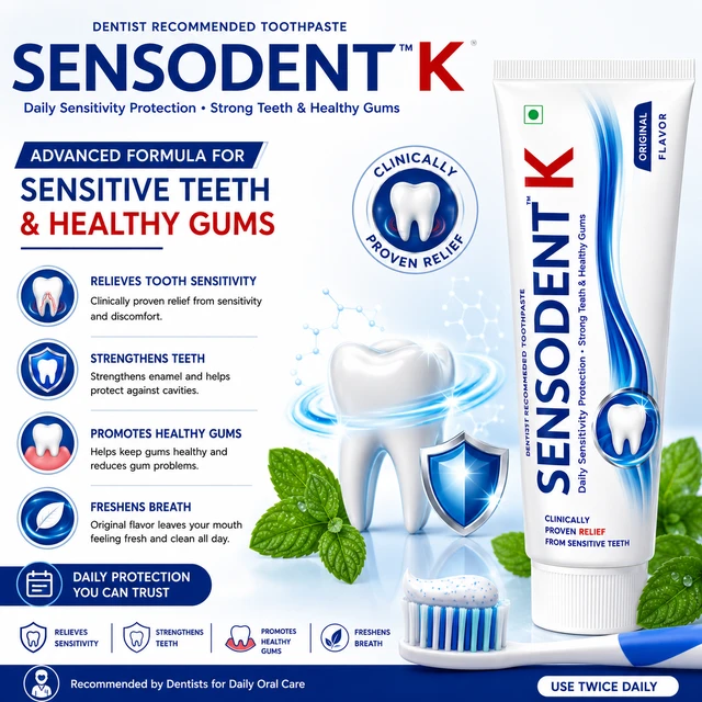 Sensodent K Toothpaste - 100 g