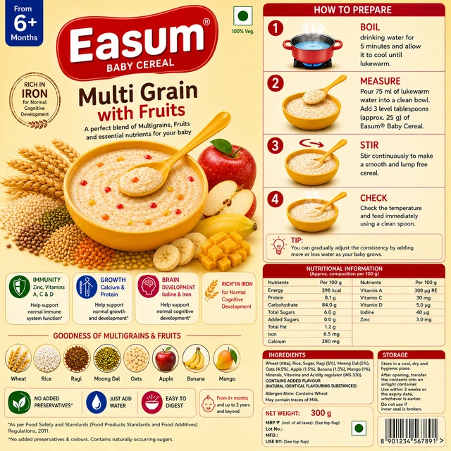 Easum baby ereal - 300 g