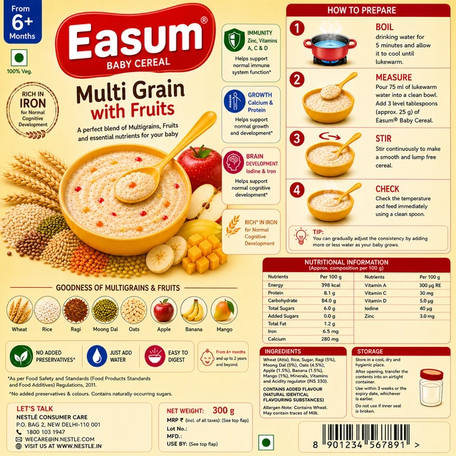 Easum baby ereal - 300 g
