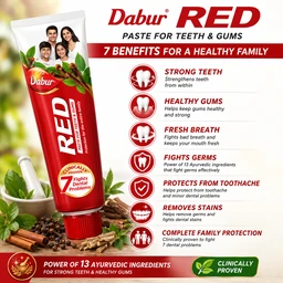 Dabur Red Toothpaste
