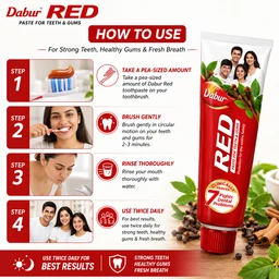 Dabur Red Toothpaste