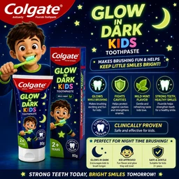 Colgate Glow in Dark Kids Toothpaste - 80 g