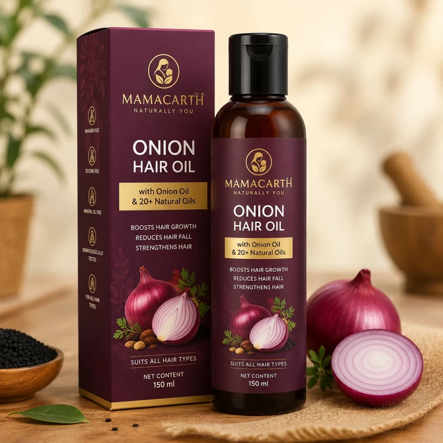 Mamaearth Onion Hair Oil - 150 mL