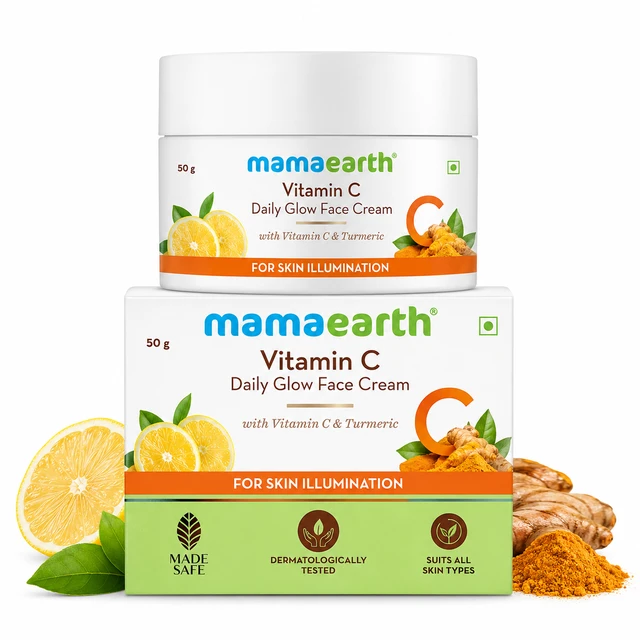 Mamaearth Vitamin C Daily Glow Face Cream - 50 G