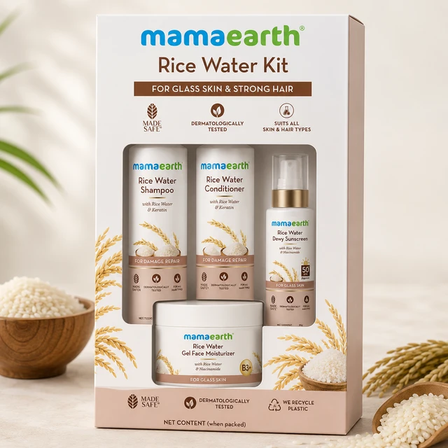 Mamaearth Rice Water Kit