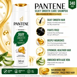 Pantene Silky Smooth Care Shampoo - 340 ML