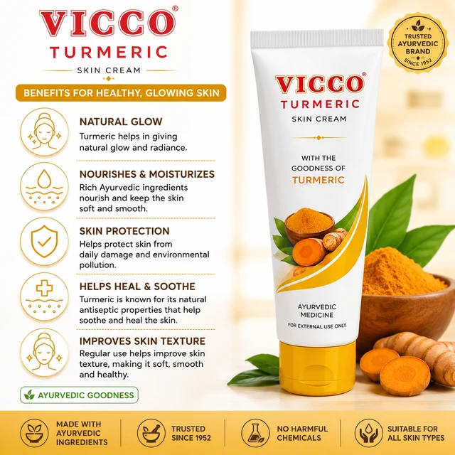 Vicco Turmeric Cream