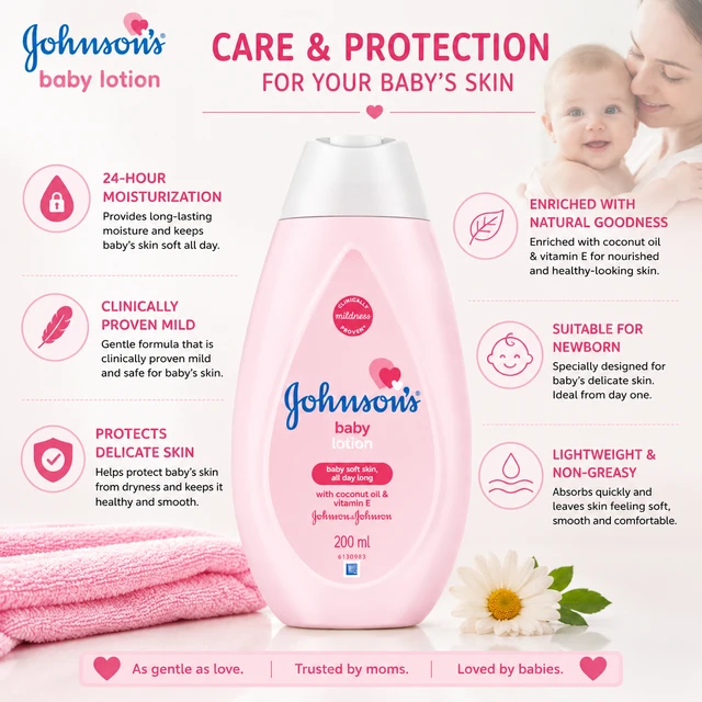 Johnson’s Baby Lotion - 200 ML