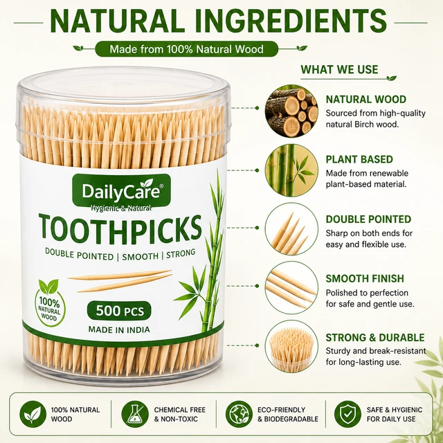 Toothpicks Pack - 500 Pieces