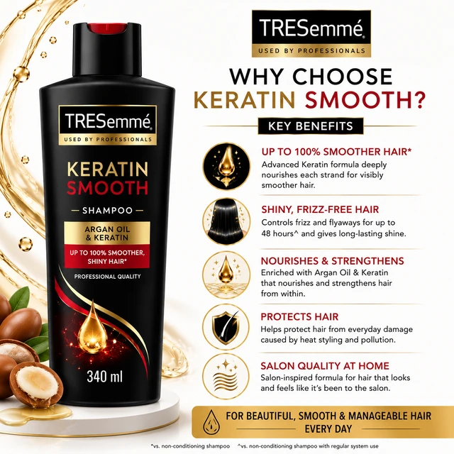 TRESemmé Keratin Smooth Shampoo - 340 ML