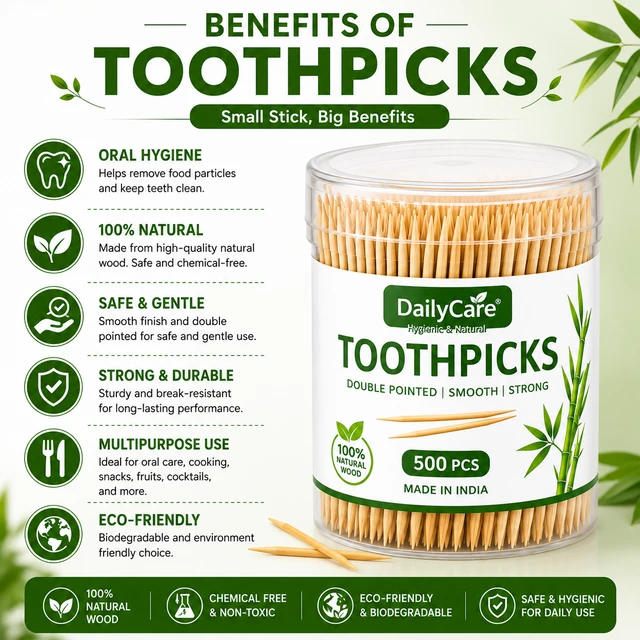 Toothpicks Pack - 500 Pieces
