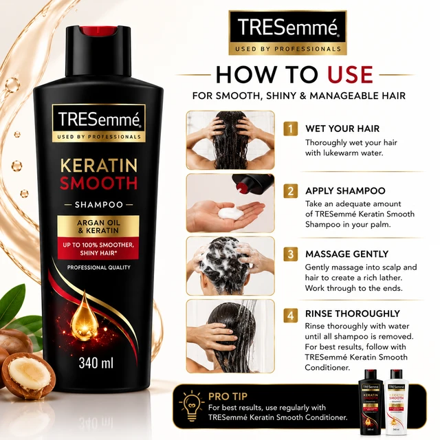 TRESemmé Keratin Smooth Shampoo - 340 ML