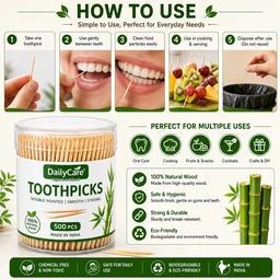 Toothpicks Pack - 500 Pieces