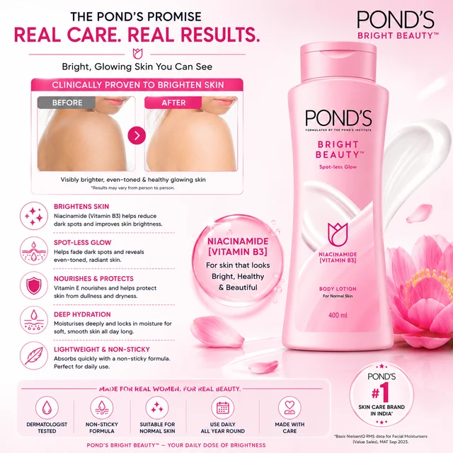 POND’S Bright Beauty Lotion - 400 ML