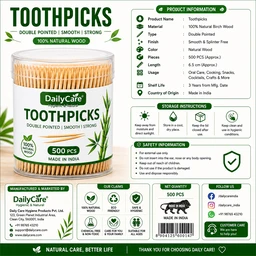 Toothpicks Pack - 500 Pieces