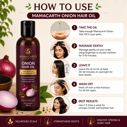 Mamaearth Onion Hair Oil - 150 mL