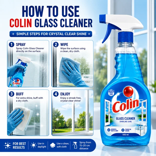 Colin Glass Cleaner - 500 mL