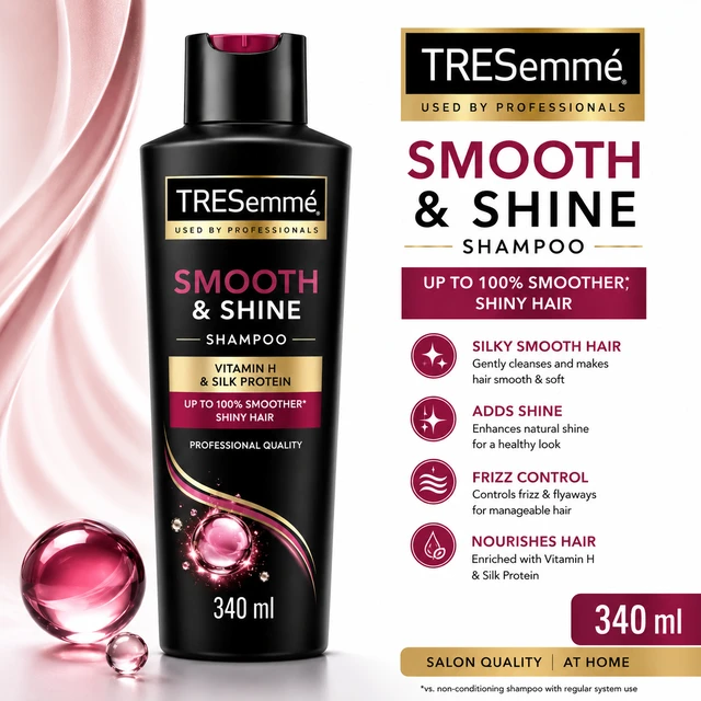TRESemmé Smooth & Shine Shampoo - 340 ML