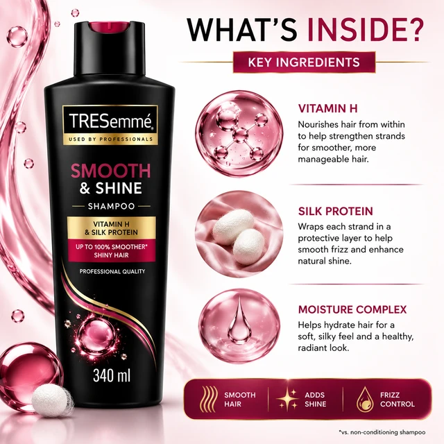 TRESemmé Smooth & Shine Shampoo - 340 ML