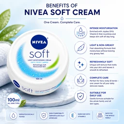 Nivea Soft Cream - 100 mL
