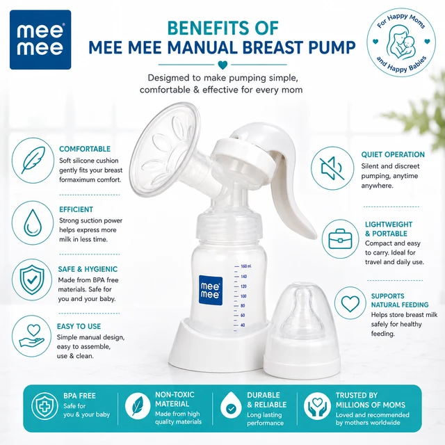 Manual Breast Pump - 1 unit