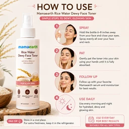 Mamaearth Rice Water Dewy Face Toner - 150 ML