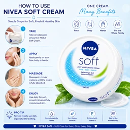Nivea Soft Cream - 100 mL