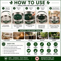 Mosquito Coil Stand