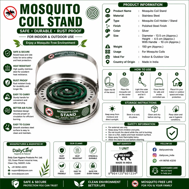 Mosquito Coil Stand