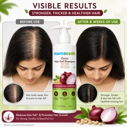 Mamaearth Onion Hair Fall Shampoo - 250 mL