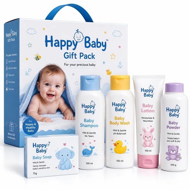 Happy Baby Gift Pack - 1 Set