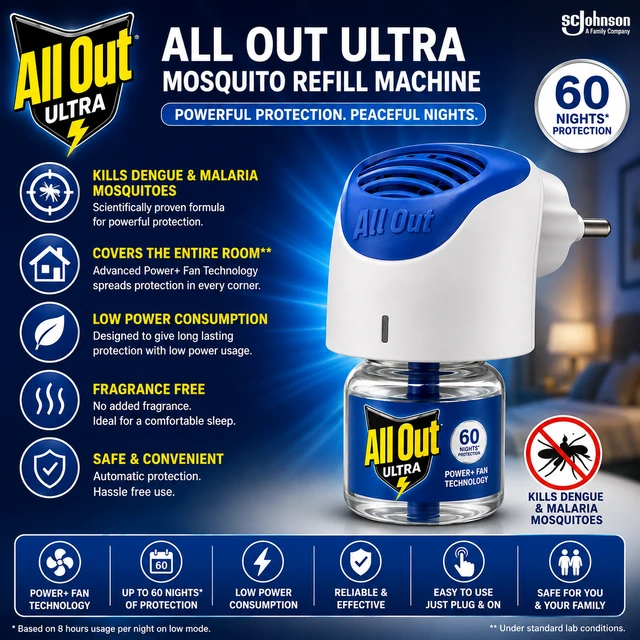 All Out Ultra Mosquito Refill Machine