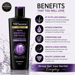 TRESemmé Hydra Hairfall Defense Shampoo - 340 ML