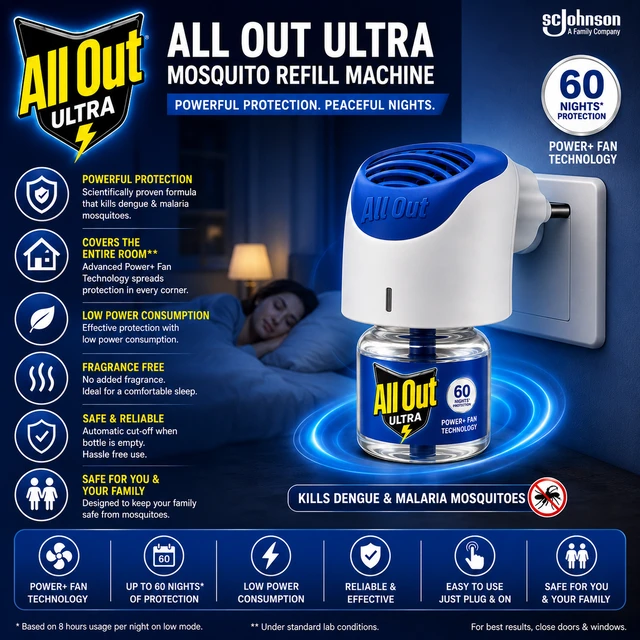 All Out Ultra Mosquito Refill Machine