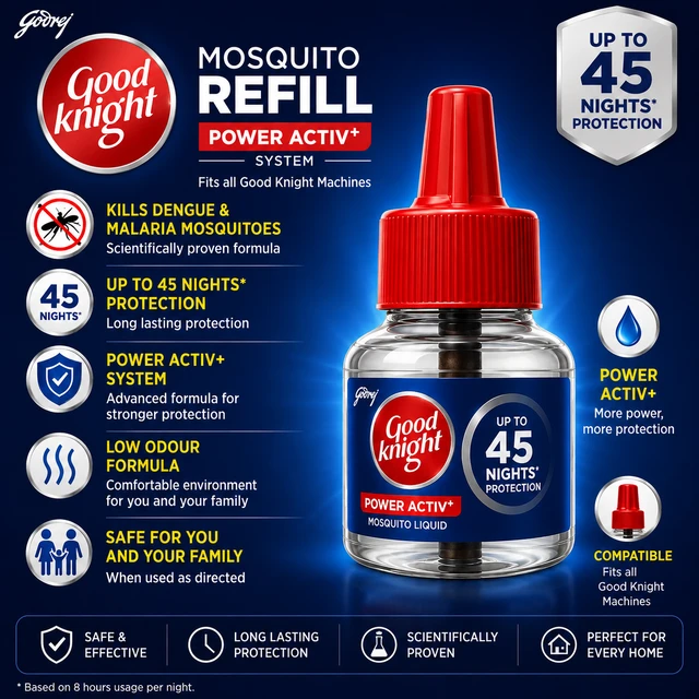 Good Knight Mosquito Refill - 45 mL