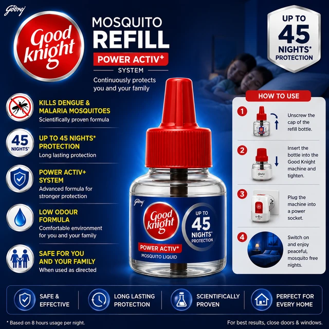 Good Knight Mosquito Refill - 45 mL