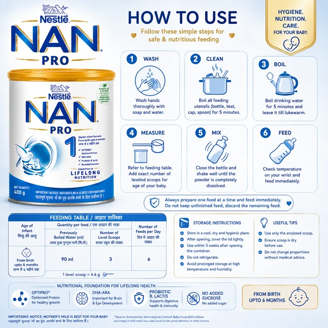 Nestle NAN PRO 1 - 400 g