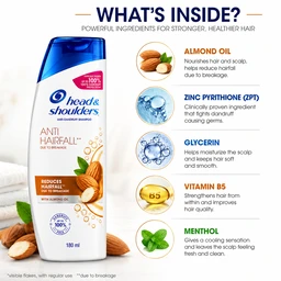 Head & Shoulders Anti Hairfall Shampoo - 180 ML