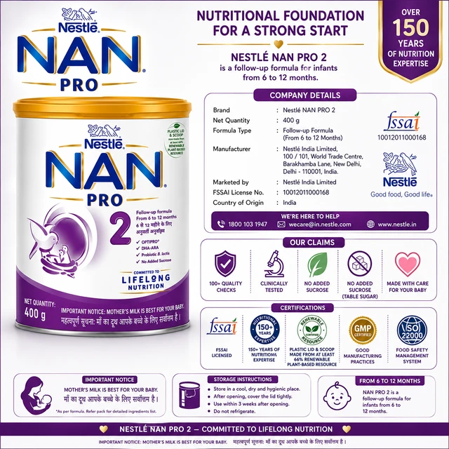 Nestle NAN PRO 2 - 400 g
